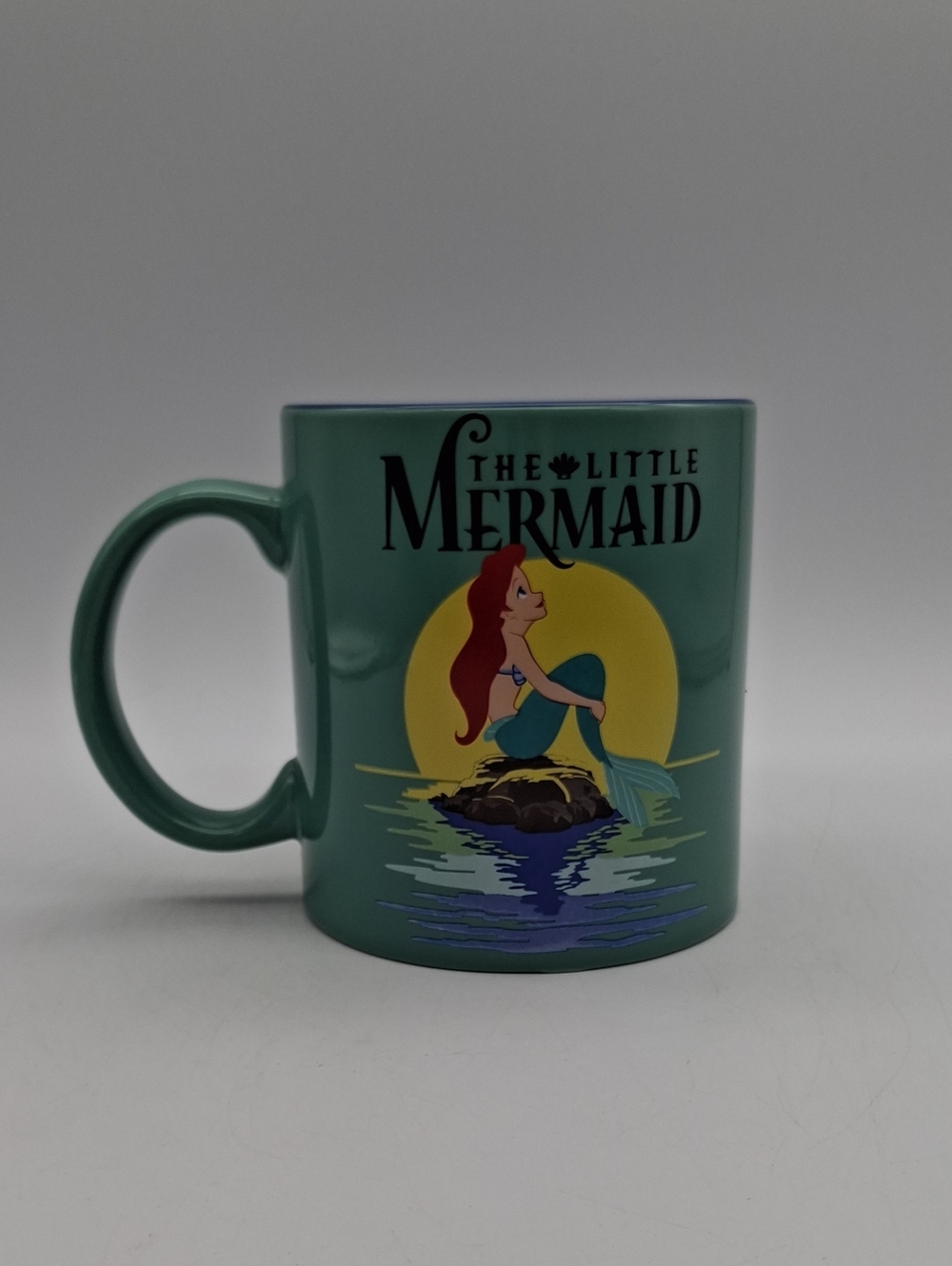 Disney The Little Mermaid Mug - Teal with Yellow Accent